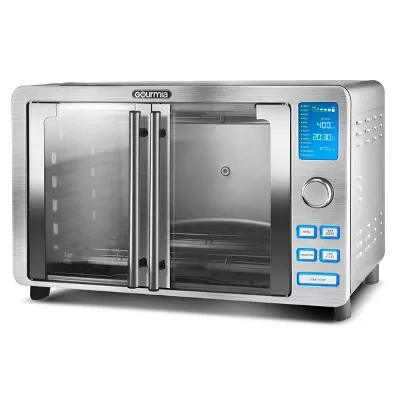 9-Slice Digital Air Fryer Oven with 14 One-Touch Cooking Functions and Auto French Doors: Convection Toaster Oven, - Image 4