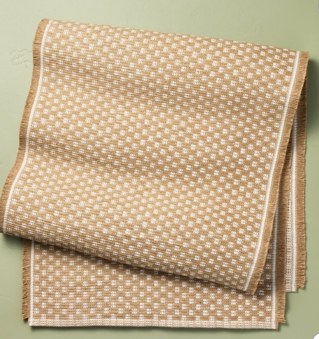 90"x20" Table Runner Jute - SHOWROOM ITEM