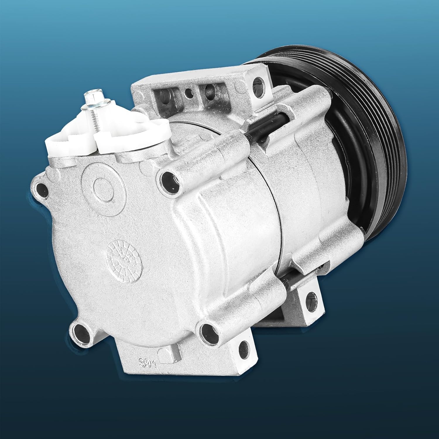 A/C Air Conditioner Compressor With Clutch - Image 2