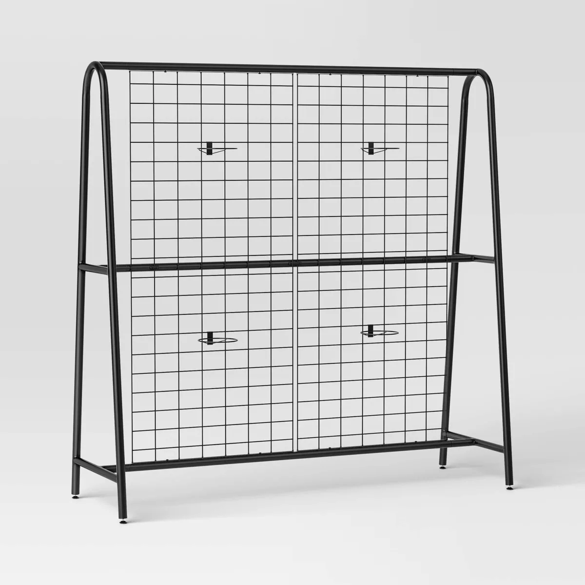 *A-Frame Outdoor Decorative Screen Black - Image 2