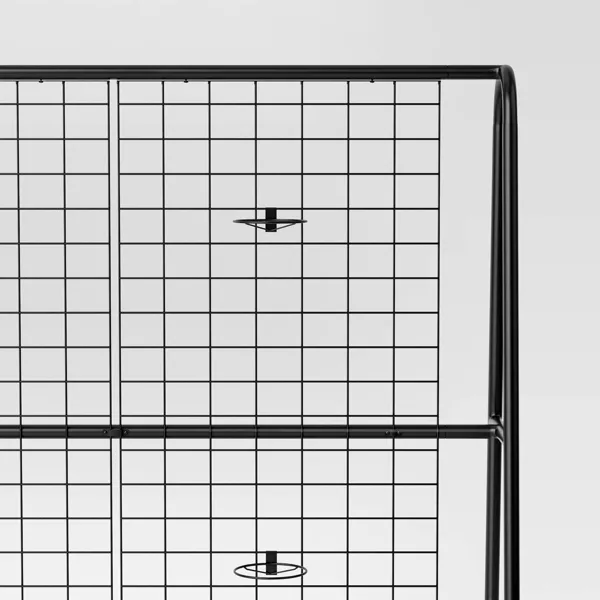 *A-Frame Outdoor Decorative Screen Black - Image 4
