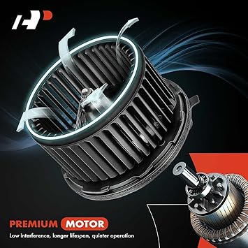 A-Premium Front HVAC Heater Blower Motor Assembly Compatible with Buick, Cadillac, Oldsmobile & Pontiac Vehicles - Image 5