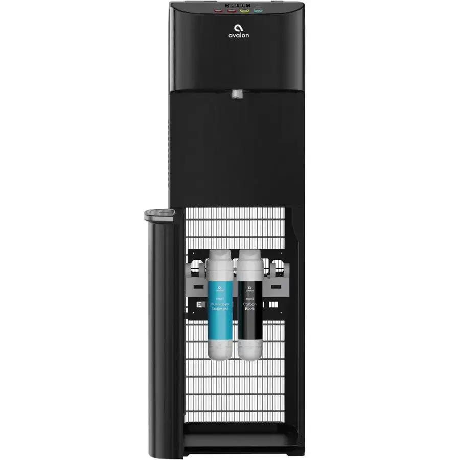 A13 Bottleless Water Cooler - Black Stainless Steel, - Image 4
