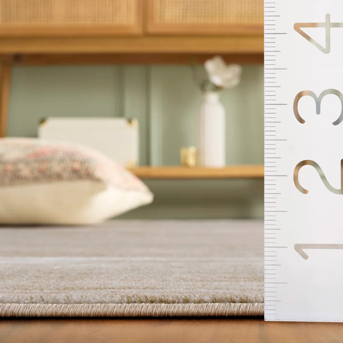 Aaishah Cream Area Rug 12x18 - Image 2