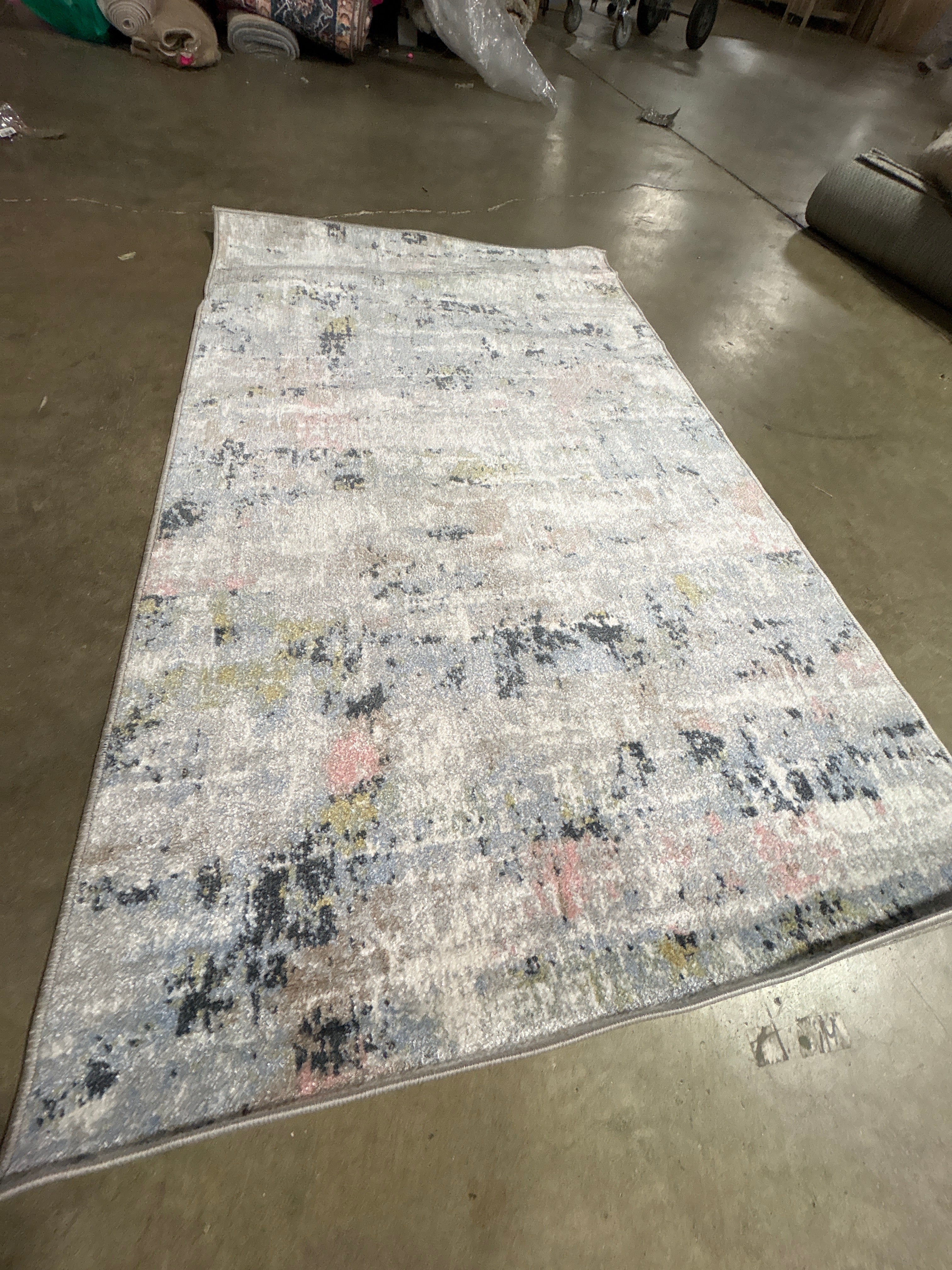 Aaliyah Casual Abstract Machine Washable Area Rug 3'x5' - Image 8