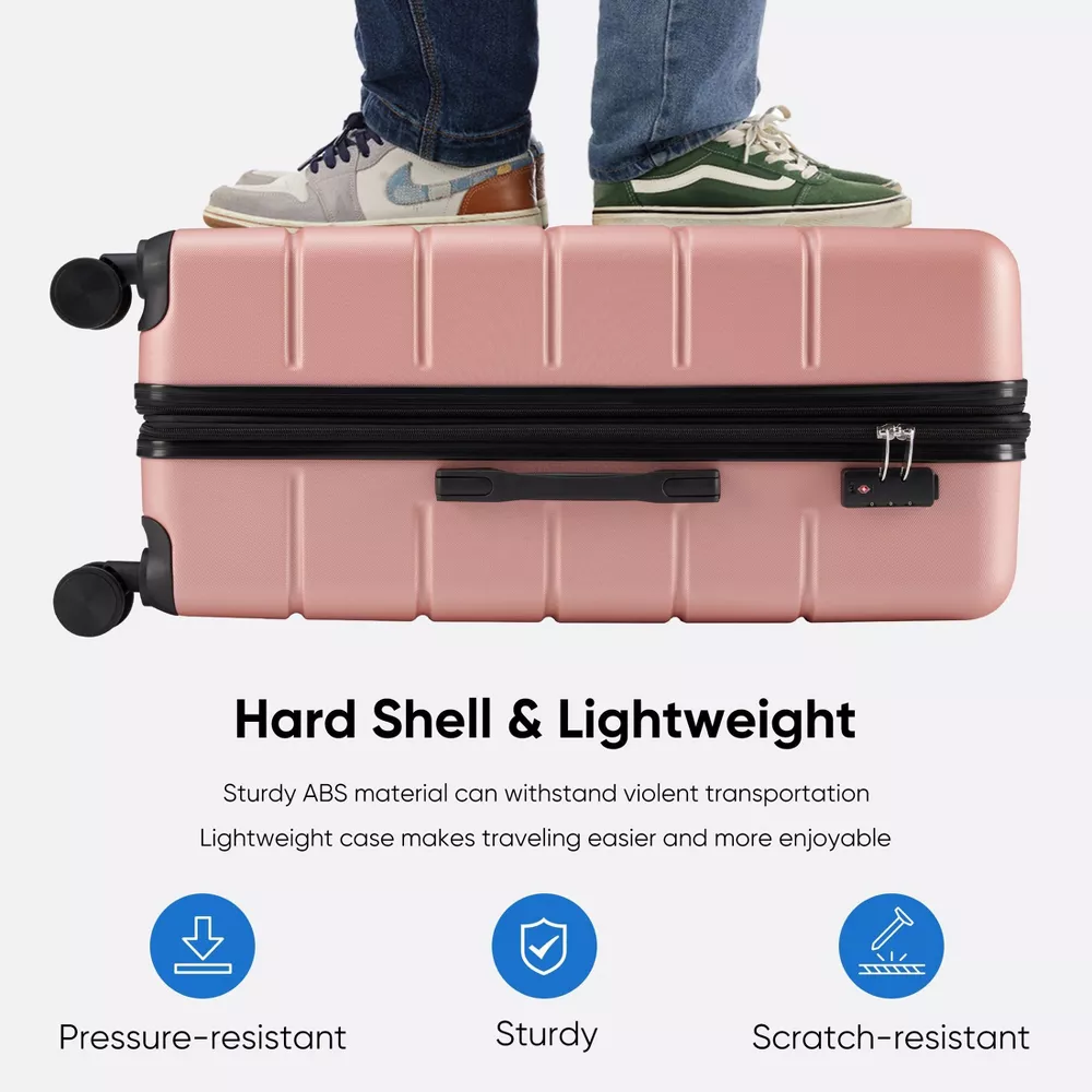 ABS Suitcase Hard Shell Luggage with Universal Wheel - Image 5