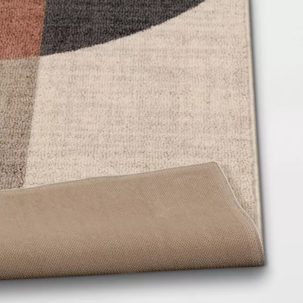 Abstract Geometric Area Rug - 5'x7' - Image 3