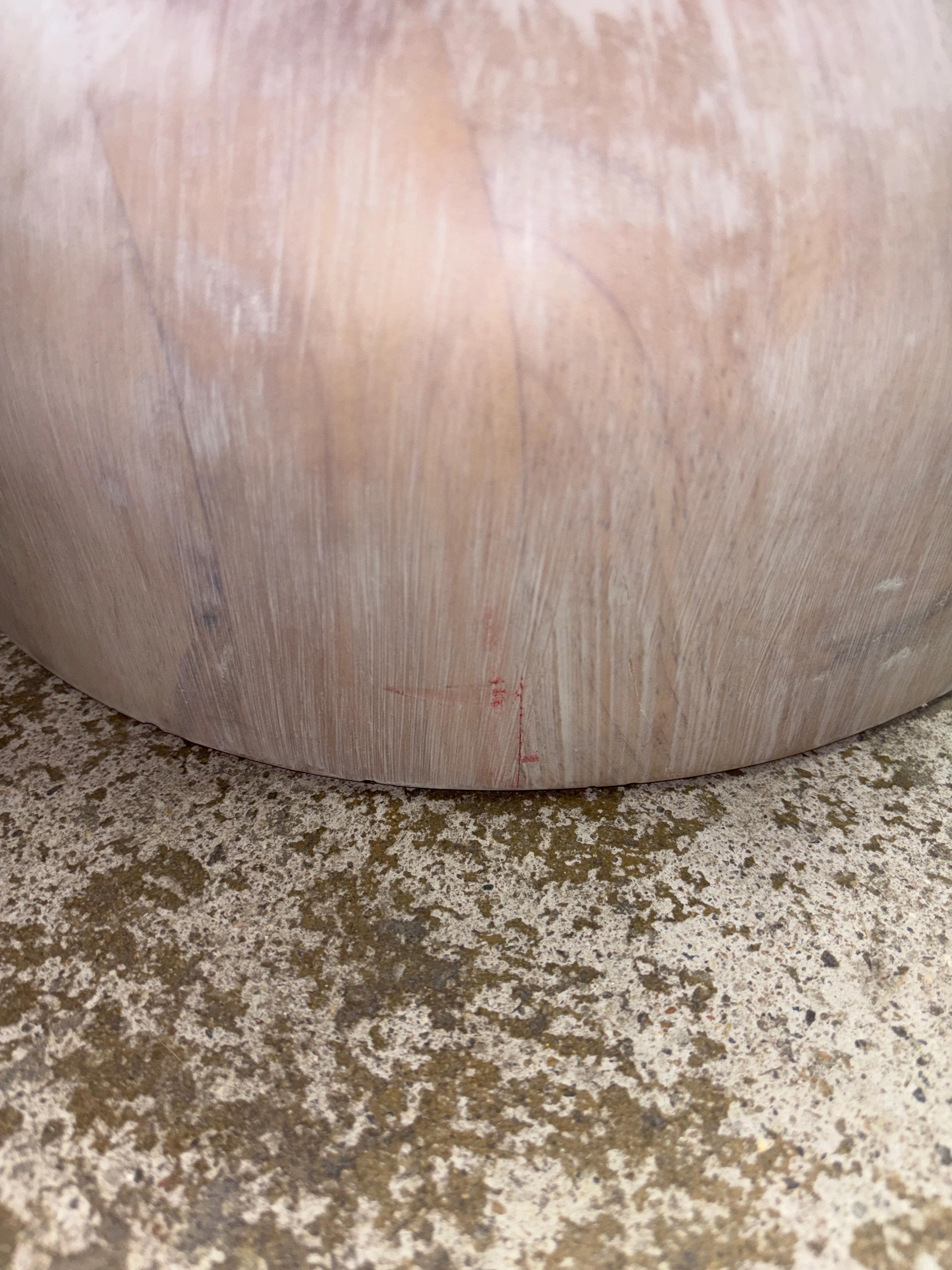 Accent Table White Wash SHOWROOM ITEM - Image 8