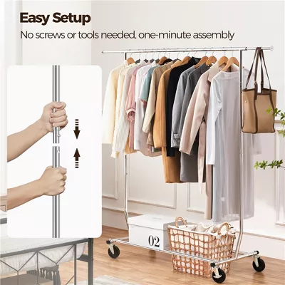 Adjustable Garment Rack Clothing Rack - Image 3