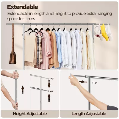 Adjustable Garment Rack Clothing Rack - Image 4
