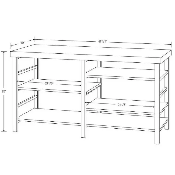 Adjustable Storage TV Stand, final cut - Image 4