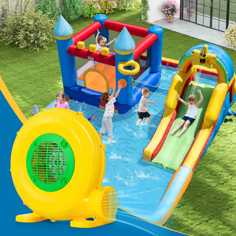Air Blower Air Pump Fan with Convenient Handle & Ground Stakes - Image 4