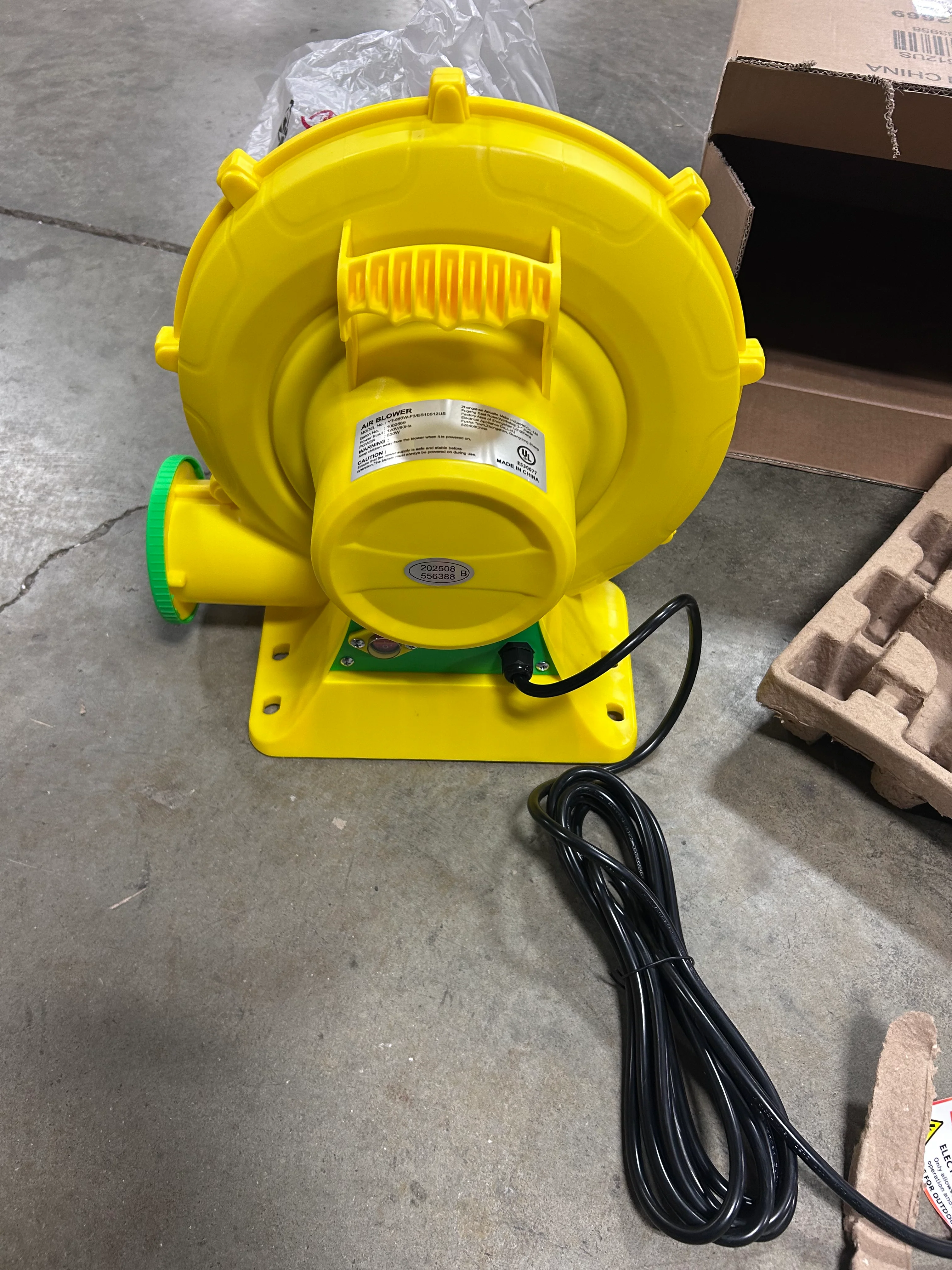 Air Blower Air Pump Fan with Convenient Handle & Ground Stakes - Image 8