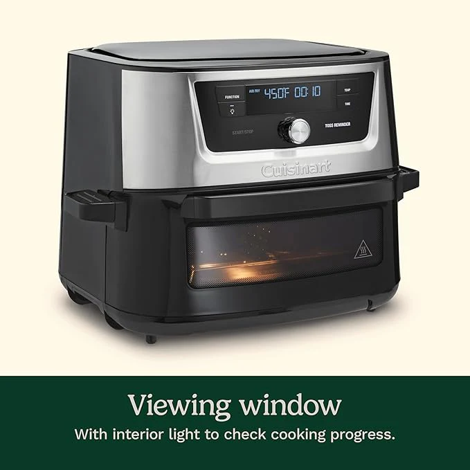 Air Fryer, Basket Stainless Steel Fryer Oven with 6 Presets - Image 2