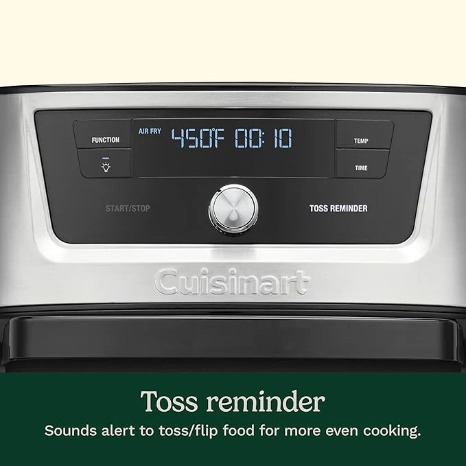 Air Fryer, Basket Stainless Steel Fryer Oven with 6 Presets - Image 3
