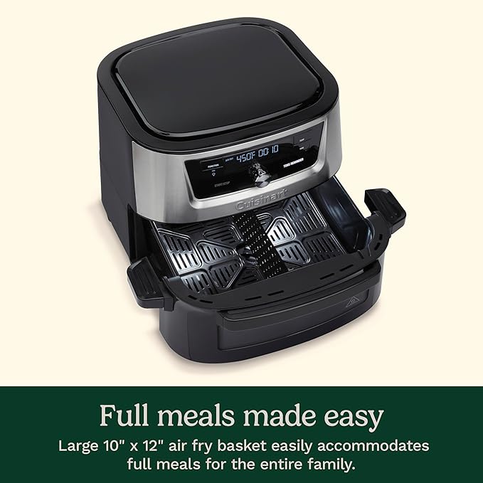 Air Fryer, Basket Stainless Steel Fryer Oven with 6 Presets - Image 4