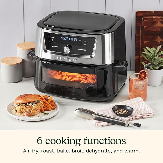 Air Fryer, Basket Stainless Steel Fryer Oven with 6 Presets - Image 5