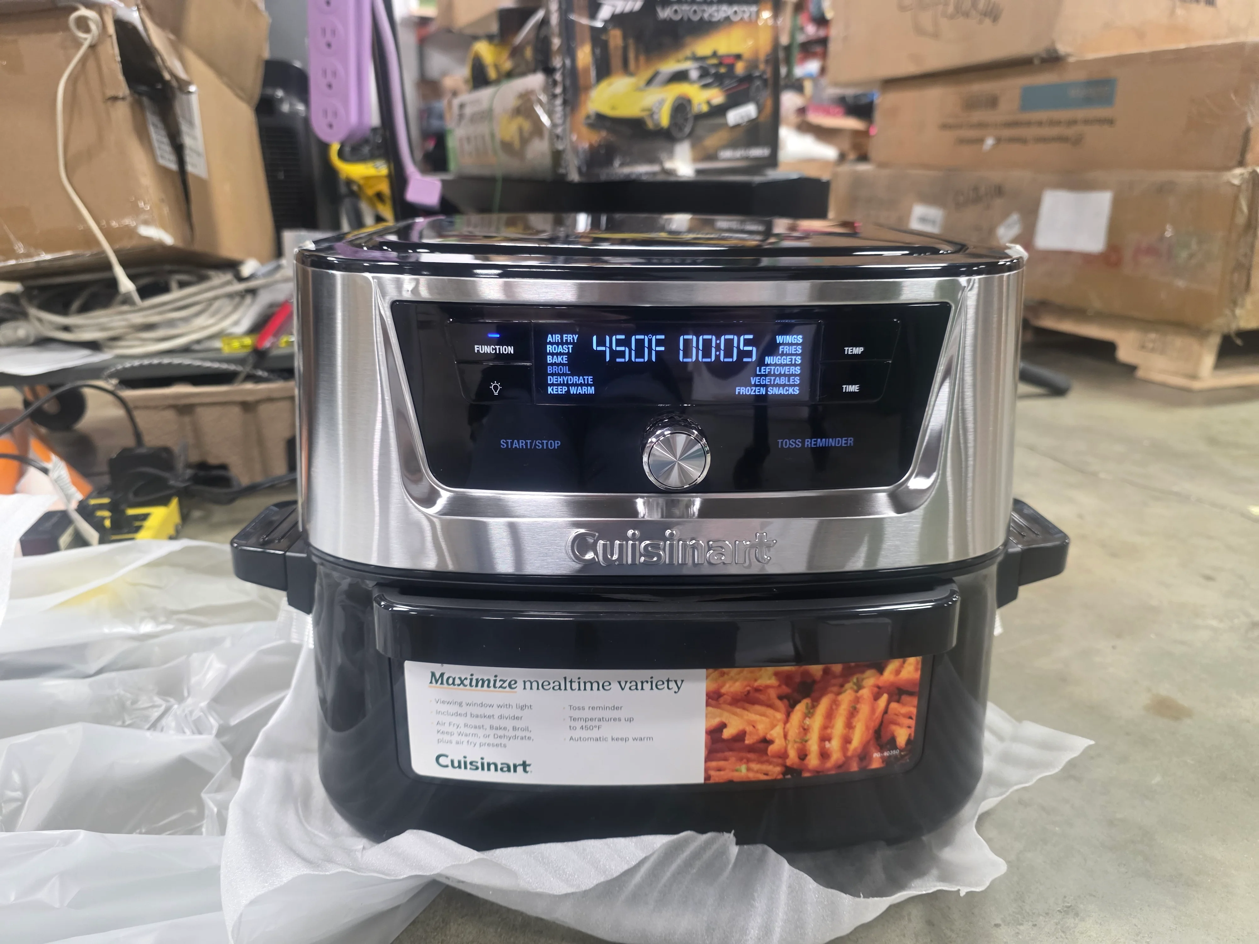Air Fryer, Basket Stainless Steel Fryer Oven with 6 Presets - Image 6