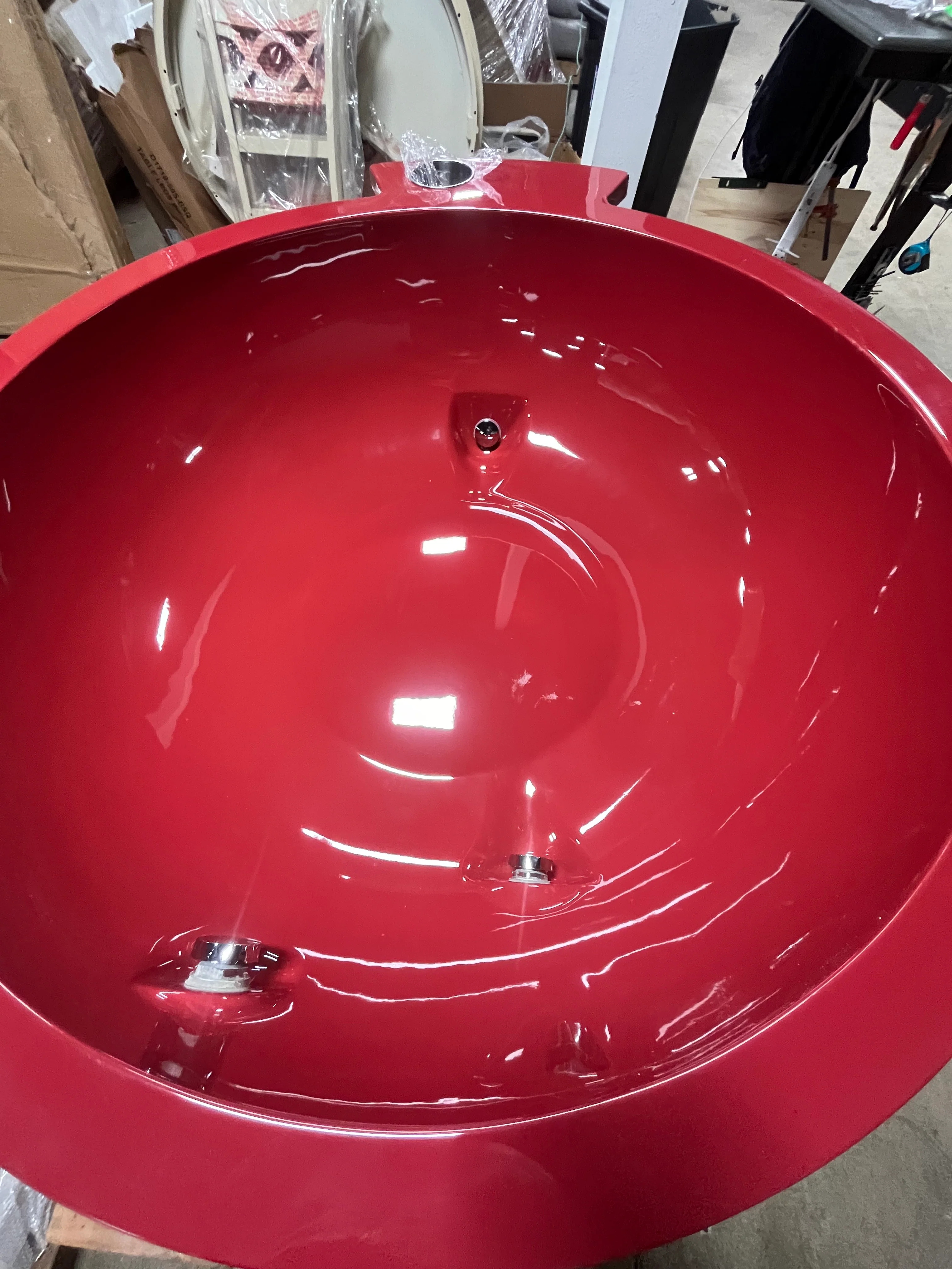 Alfi Brand Portable 4 - Person Acrylic Round Hot Tub, final cut - Image 6