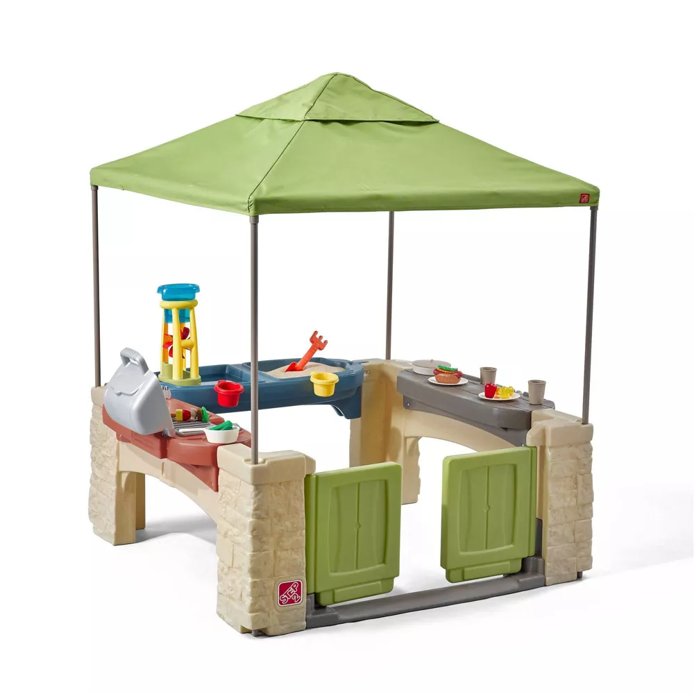 All Around Playtime Patio with Canopy