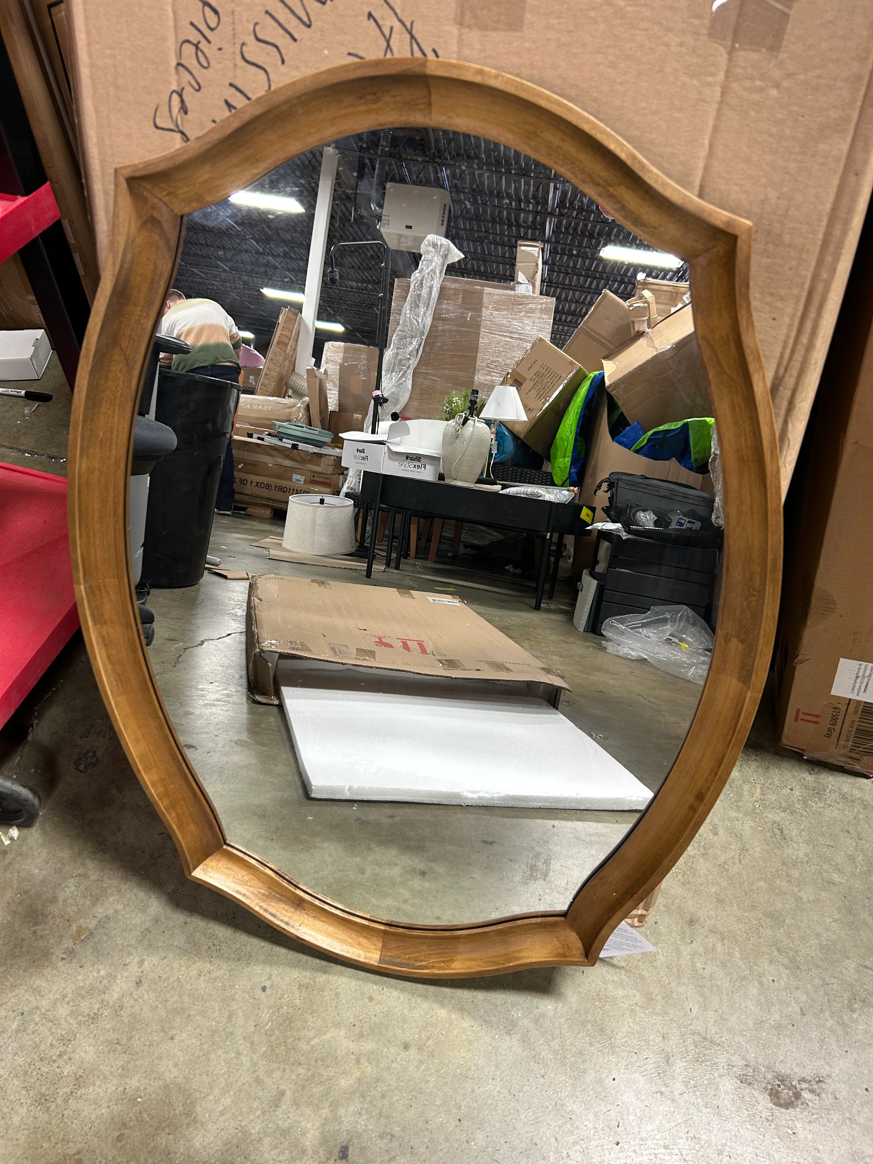 All Things Decor Hatherleigh Scallop Wall Mirror - Image 6