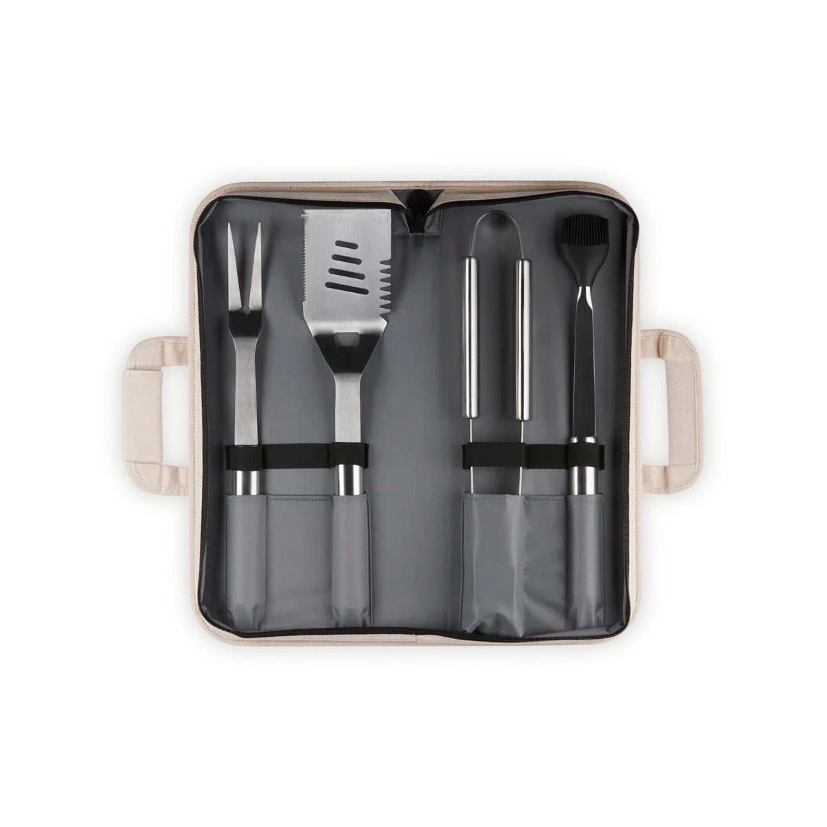 Alpine Outdoor Stainless Steel 5-Piece Grilling Tools Set - Image 3