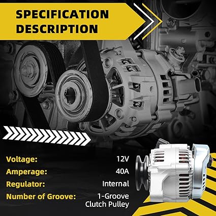 Alternator Compatible with Kubota Engine - Image 4