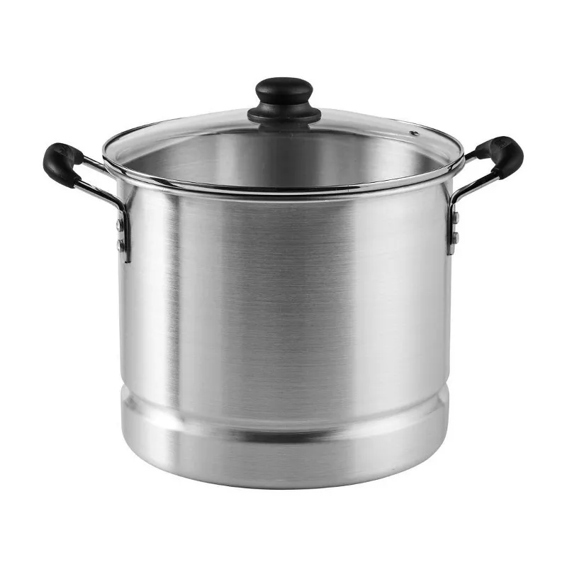 Aluminum Steamer with Glass Lid