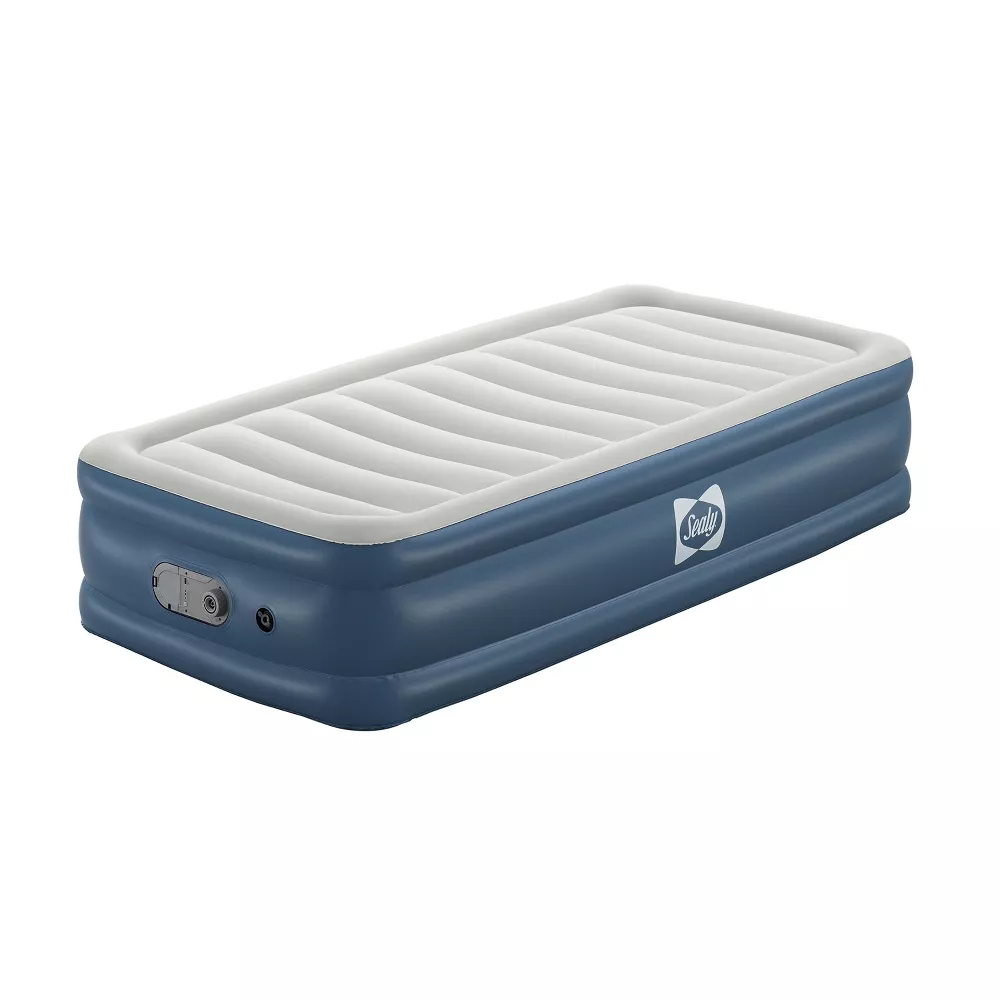 AlwayzAire Flocked Top Air Mattress Twin with Built-in Dual Pump - Image 5