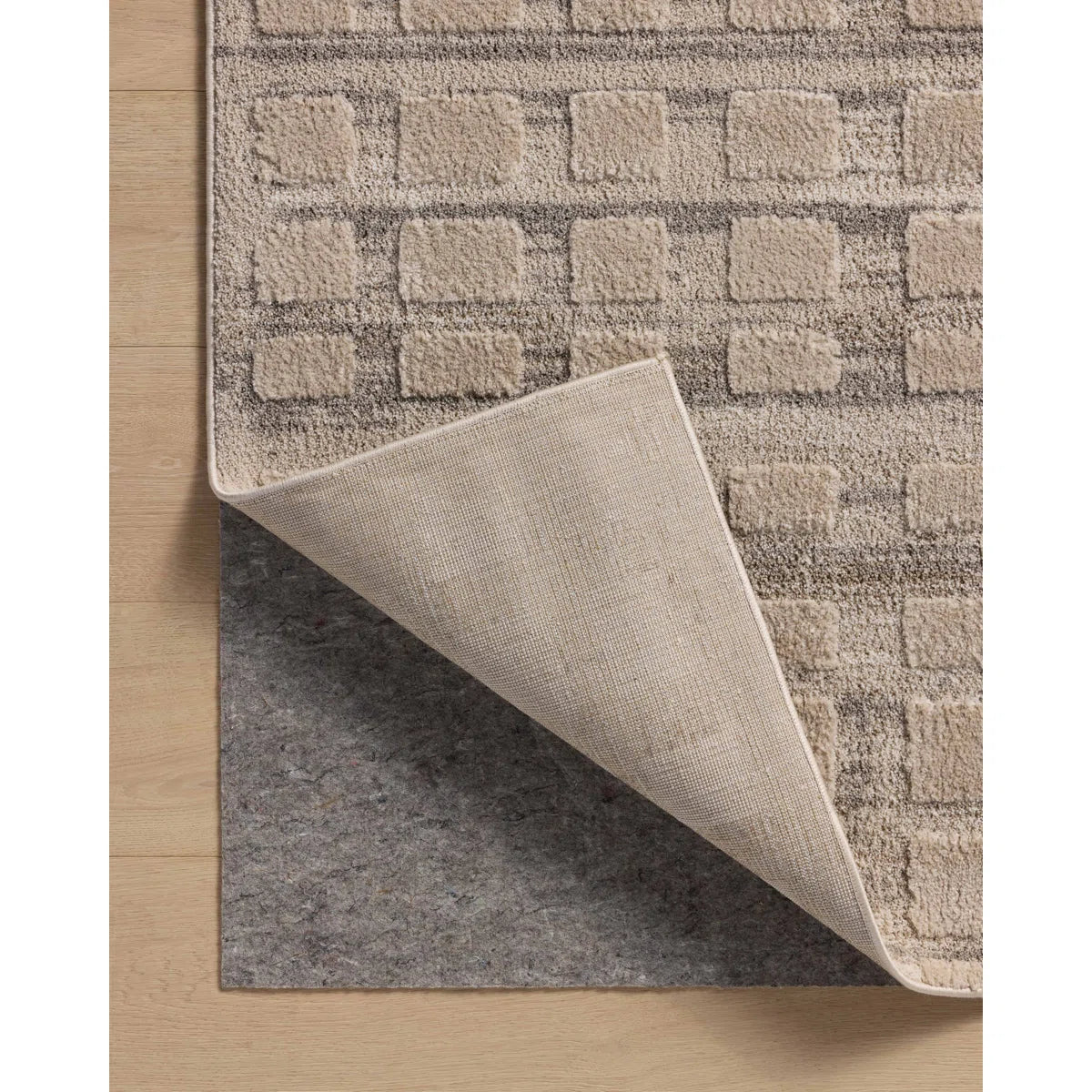 Amber Lewis x Loloi Monty Pebble / Beige Area Rug 7*10 - Image 3