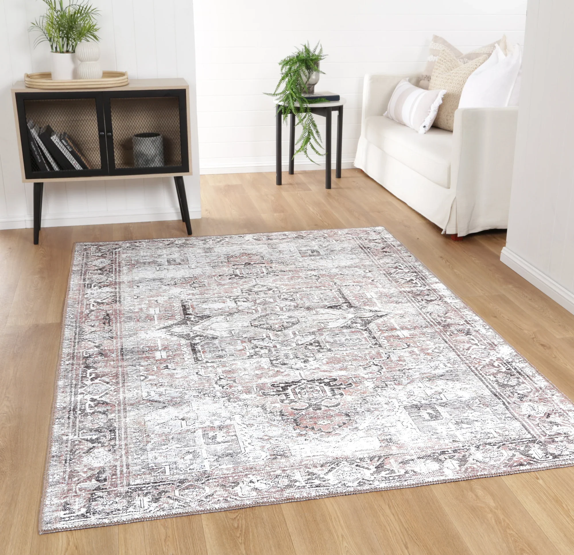 Amelie Machine Washable in Pink Rug - Image 5