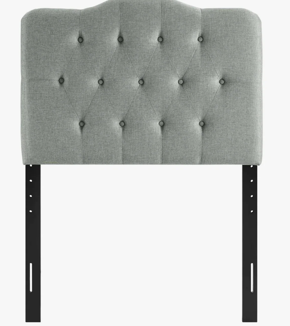 Modway Copper Grove Strathgartney Button-Tufted Upholstered Headboard, twin