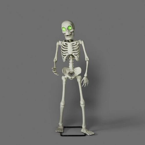 Animated Premium Skeleton Halloween Scene Prop,