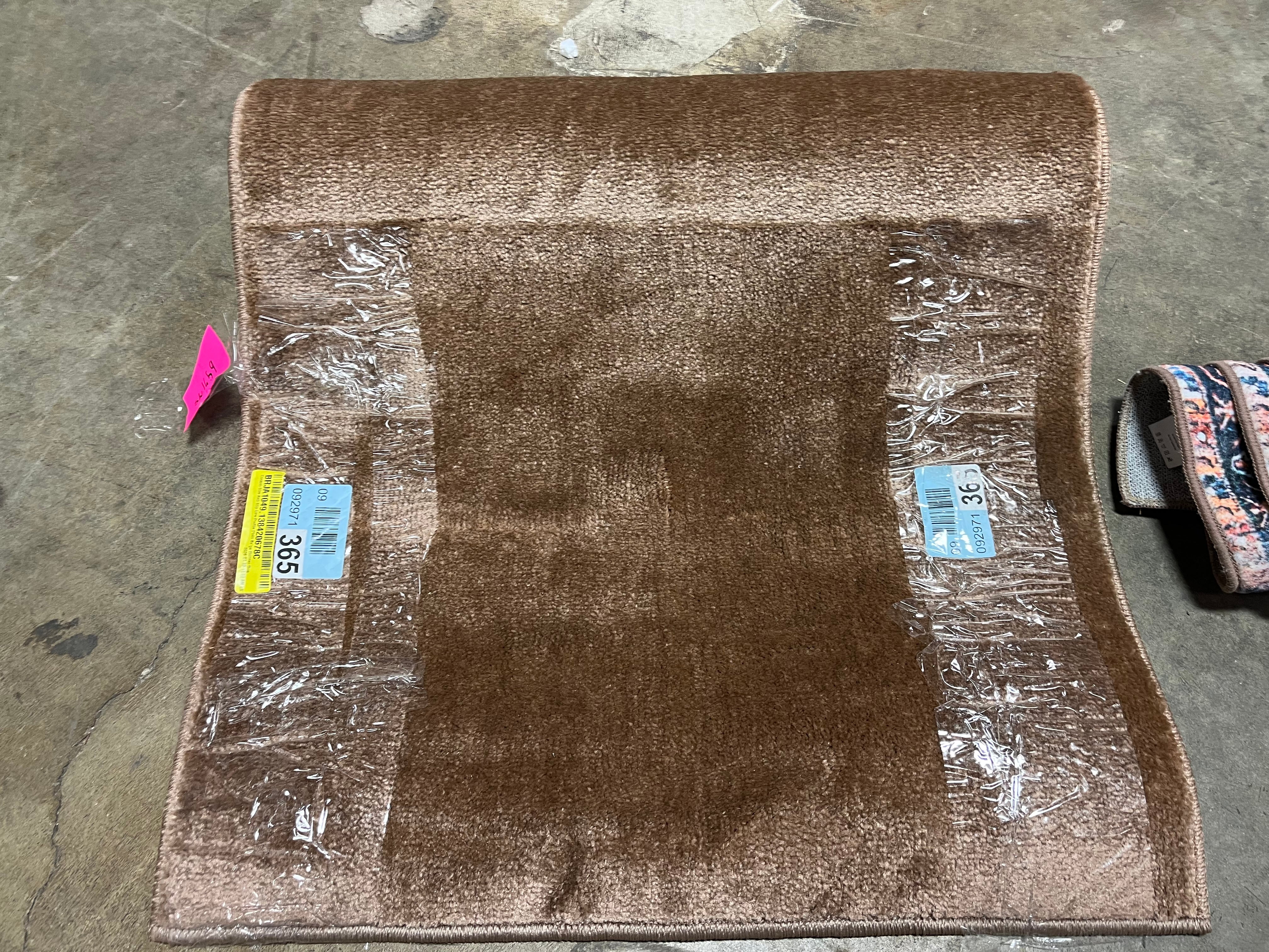 Antto Solid Low-Pile Brown Rug 2' x 8', - Image 7