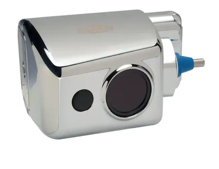 AquaSense E-Z Flush Retrofit Kit with Metal Cover, Chrome - Image 2