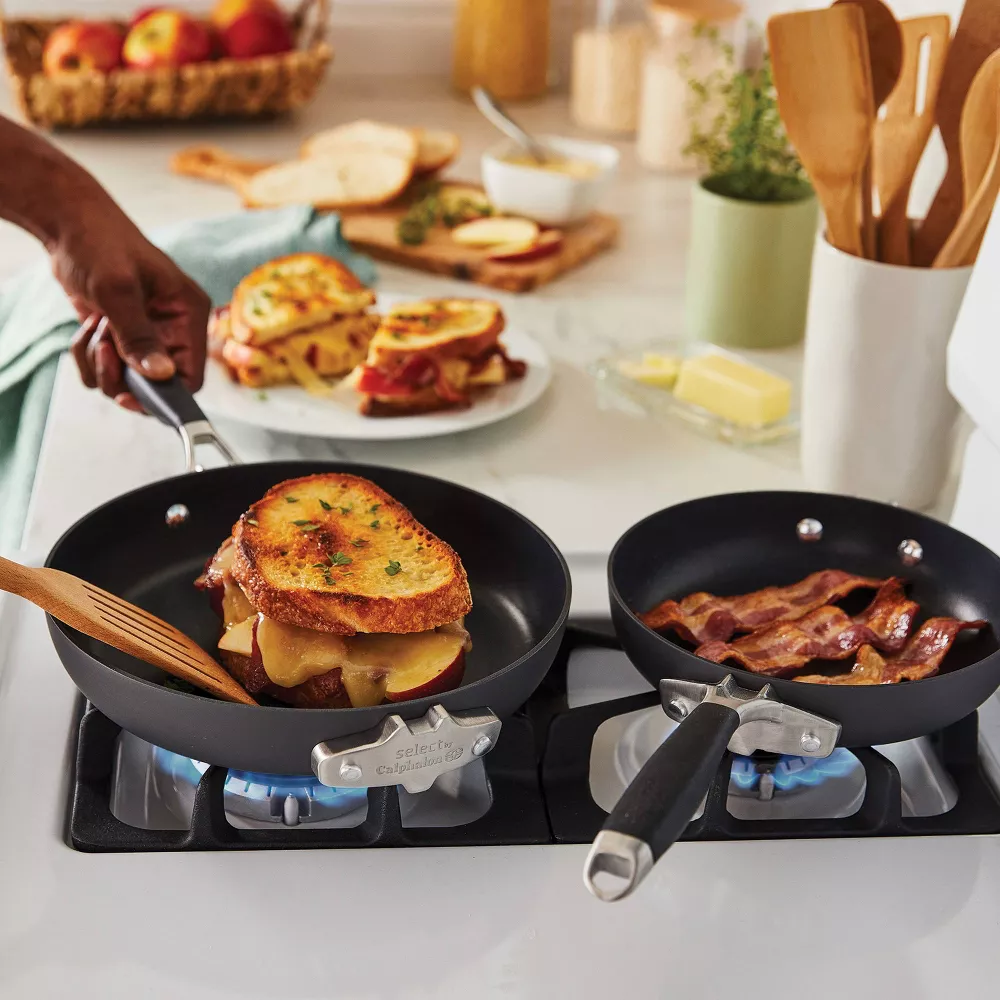 AquaShield Nonstick 9pc Space-Saving Cookware Set - Image 5
