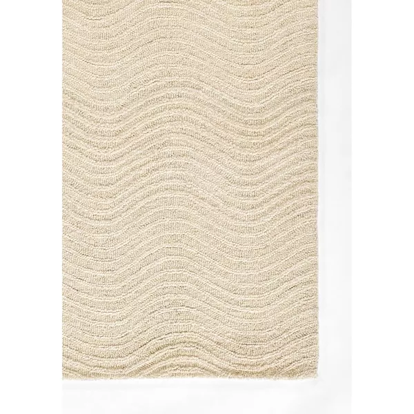 Archer Omorose Geometric Handtufted Rug Ivory 2'x3' - Image 2