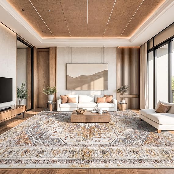 Ultra-Thin Vintage Rugs 10'x14' - Image 2
