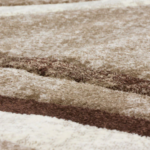 Arhan Abstract Brown Beige Area Rug - 7*10 - Image 3