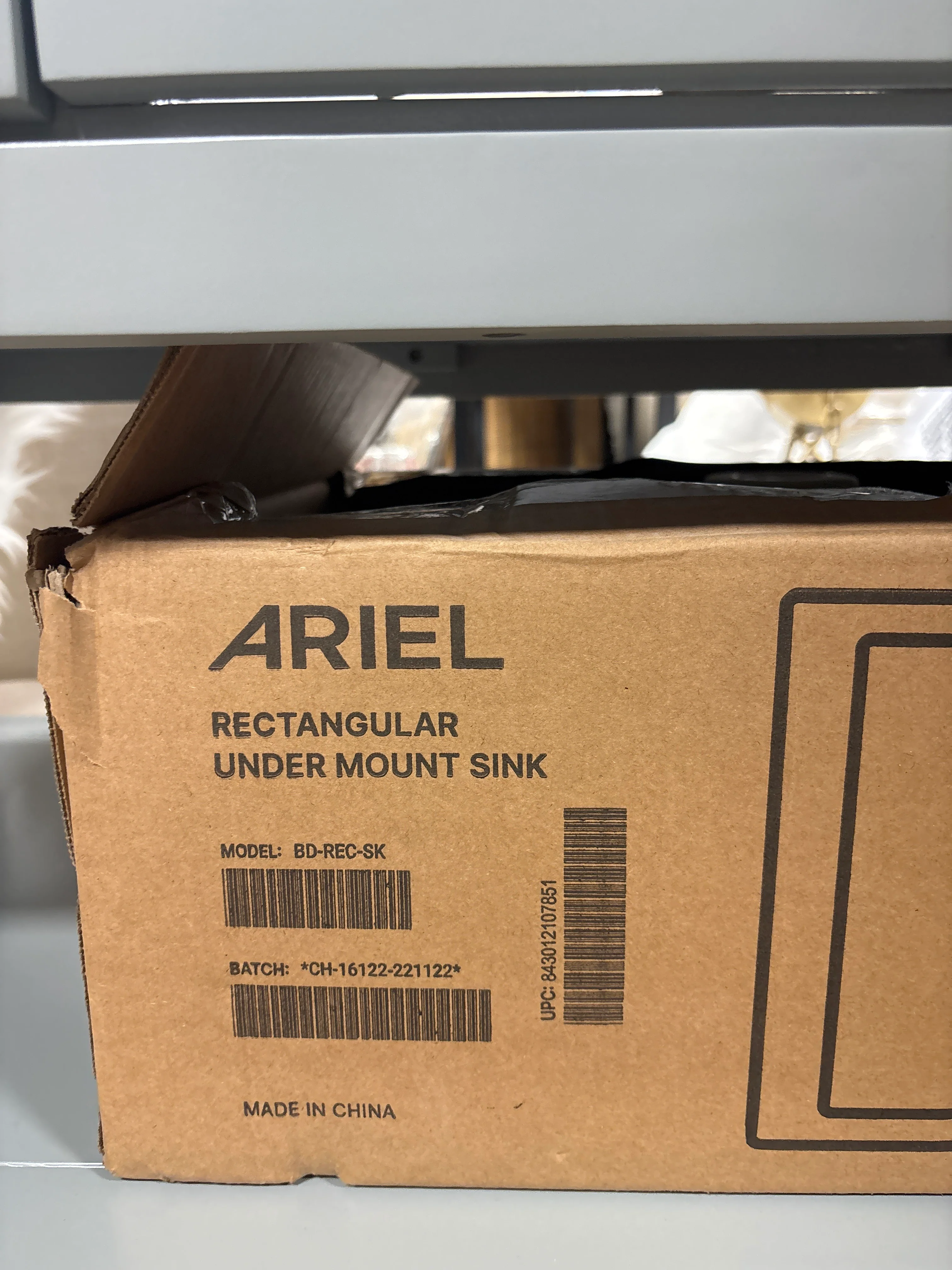 Ariel Magnolia 48" Free Standing Single Basin Vanity SHOWROOM ITEM - Image 4