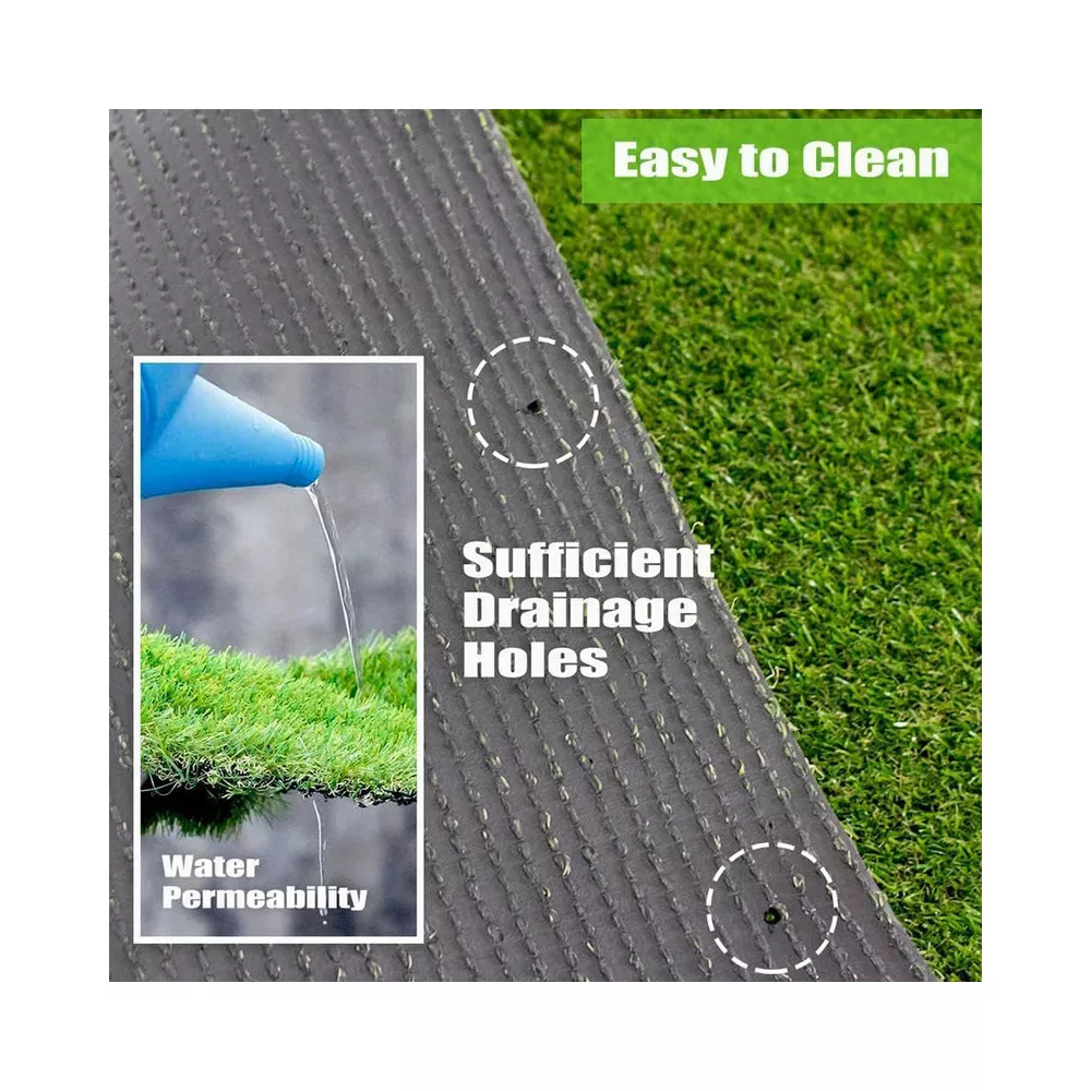 Artificial Grass Outdoor Rug 4 FT X 6 FT - Image 4