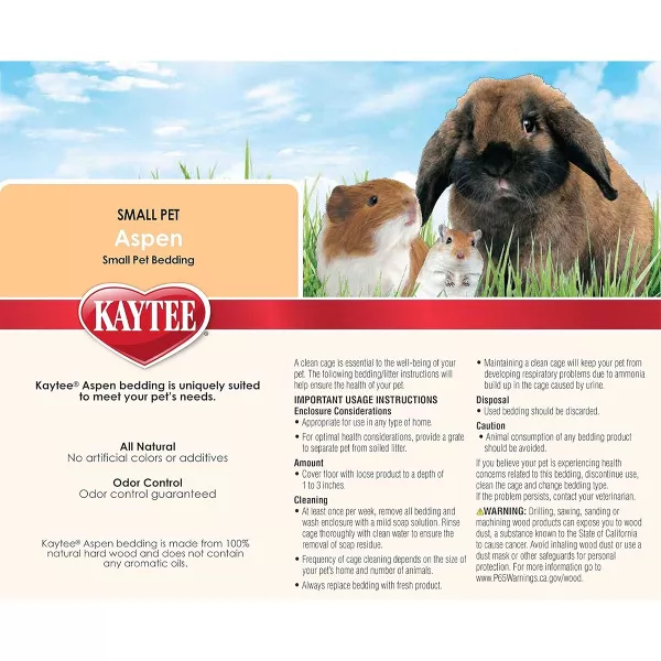 *Aspen Odor Control Small Pet Bedding - Image 4