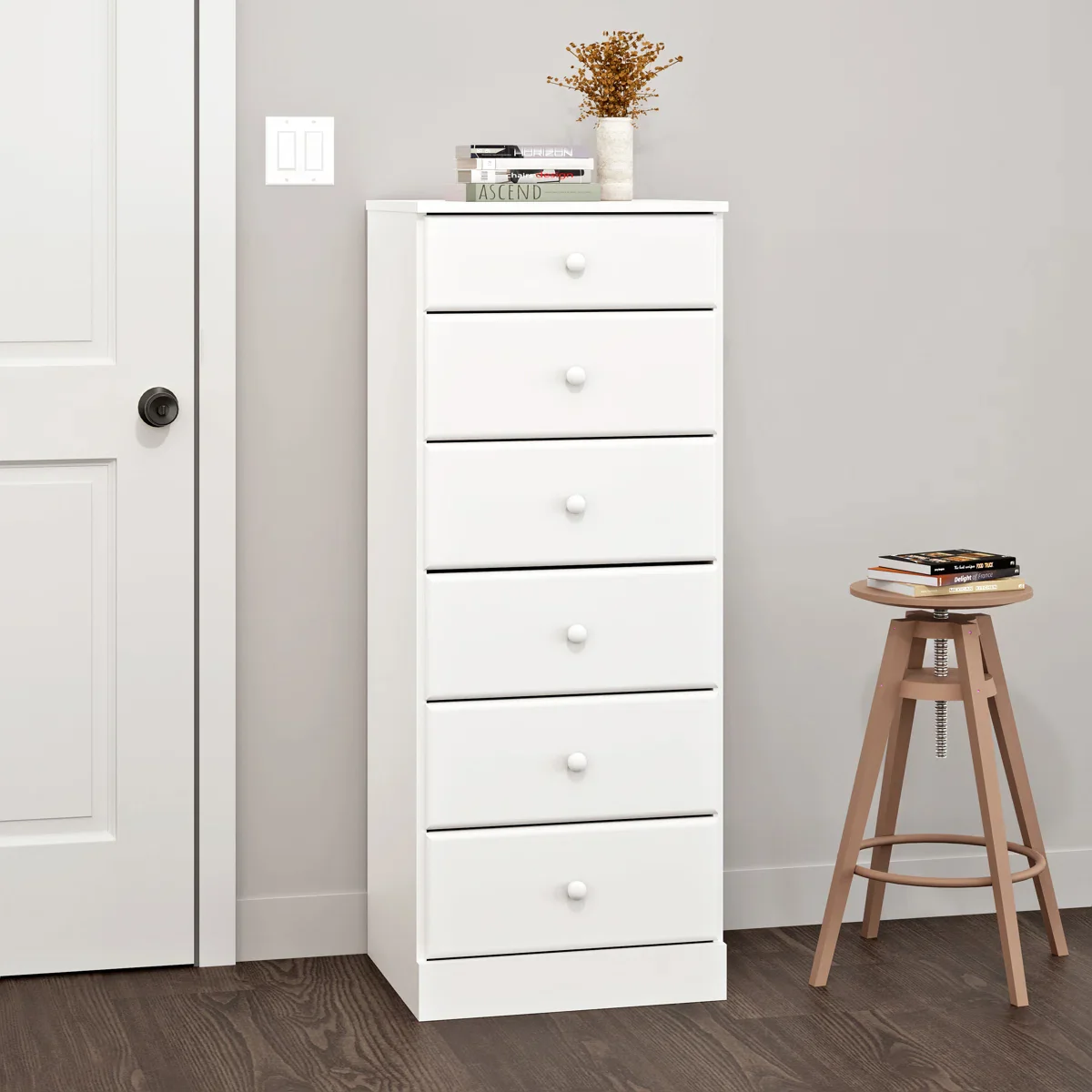 Astrid Simplistic 6 Drawer Lingerie Chest - Image 2