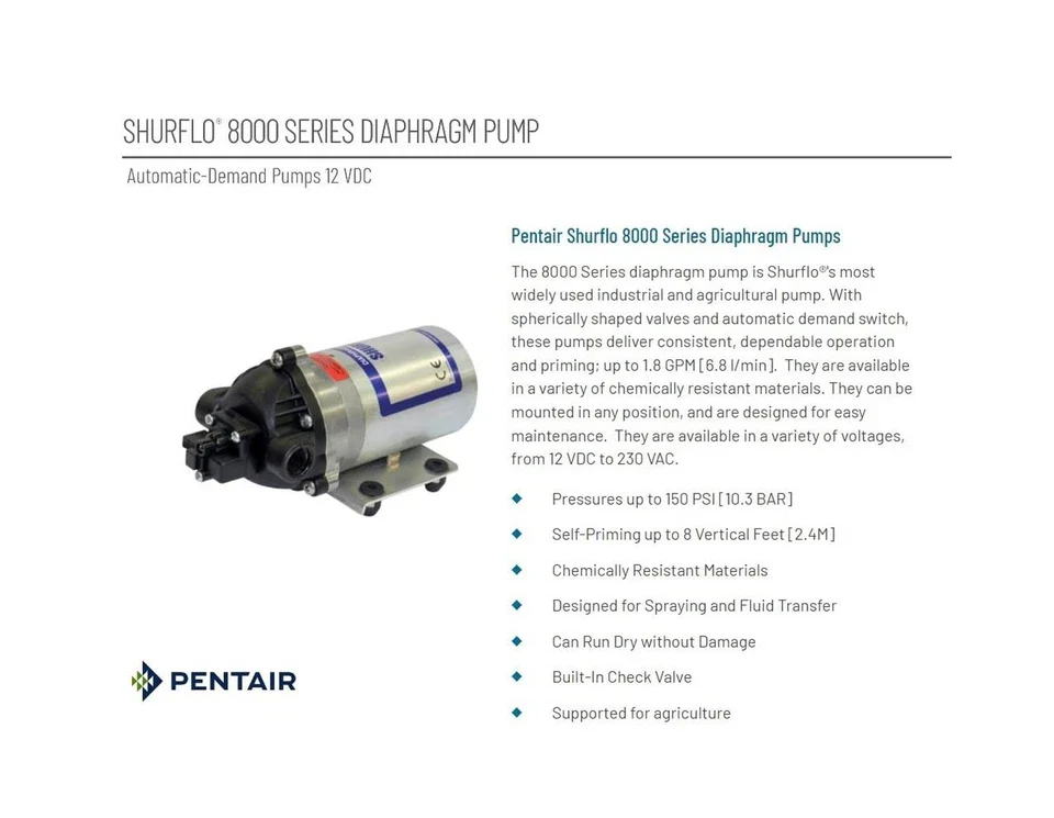 Automatic-Demand Diaphragm Pump - Image 4