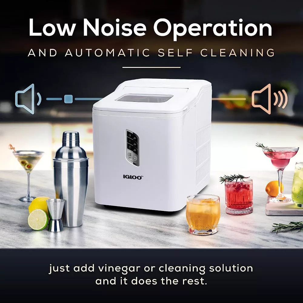 Automatic Portable Countertop Ice Maker Machine - White - Image 2