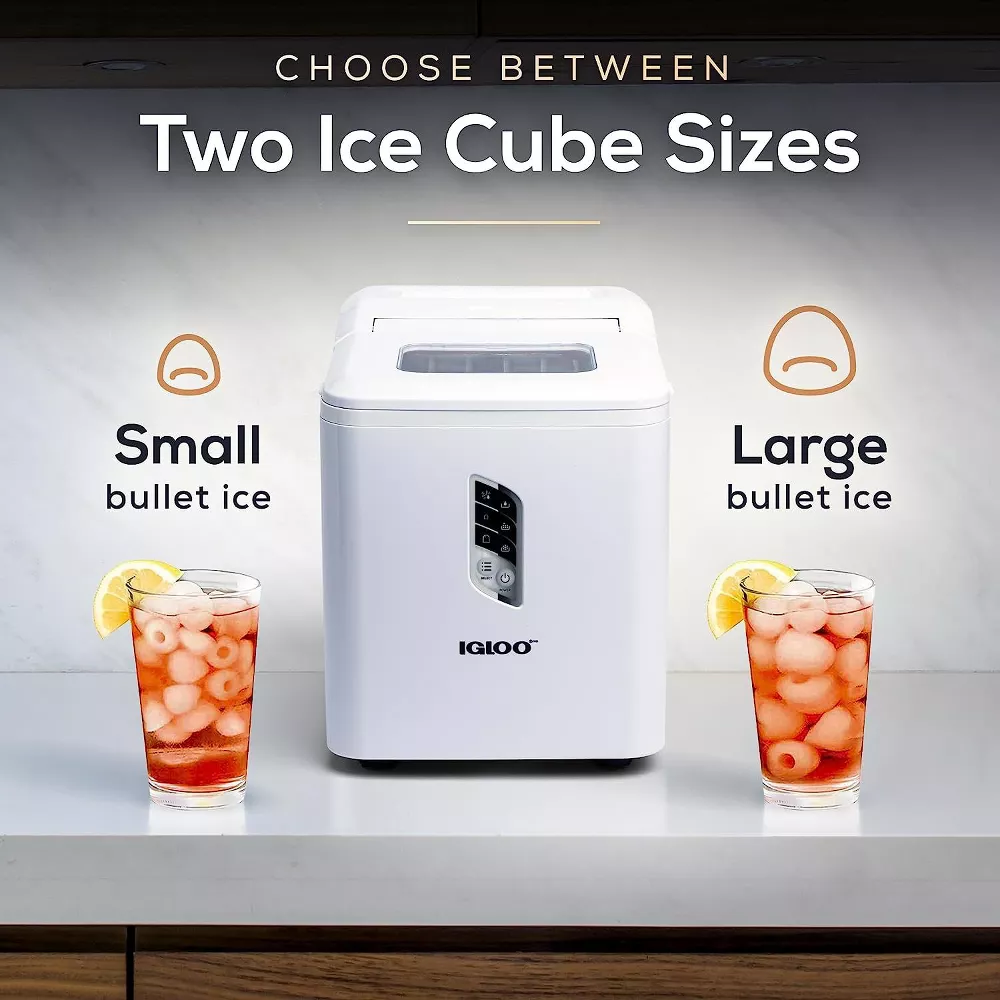 Automatic Portable Countertop Ice Maker Machine - White - Image 3