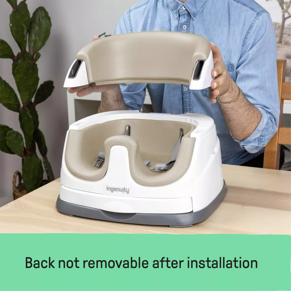 Baby Base 2-in-1 Booster Feeding and Floor Seat - Image 4