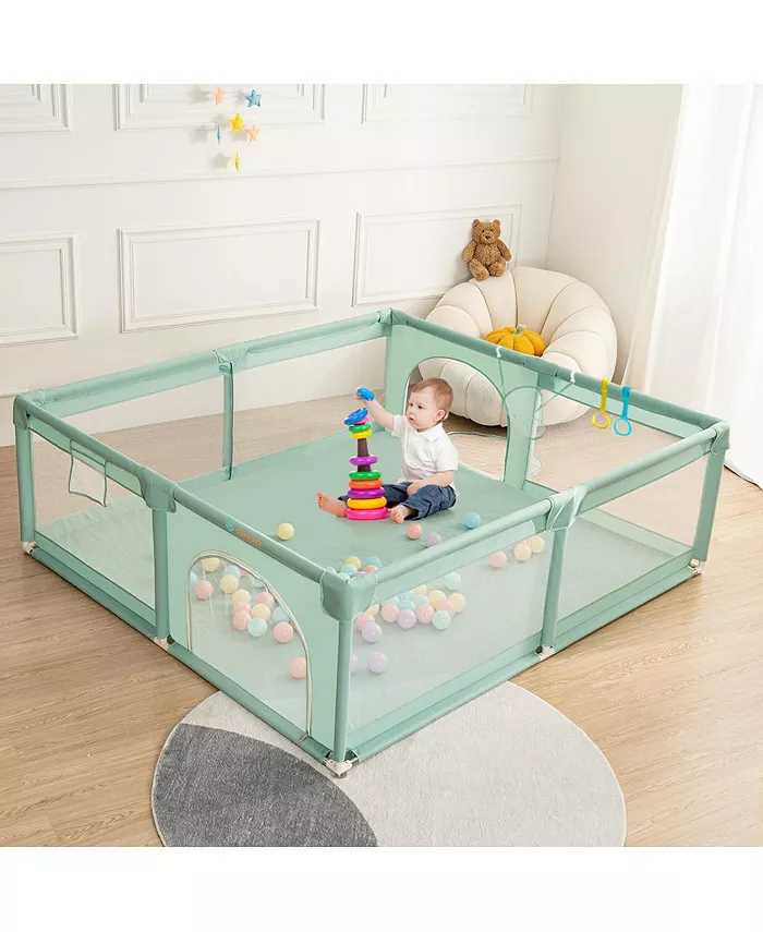 Baby Playpen, Extra Large Baby Playard - Image 3