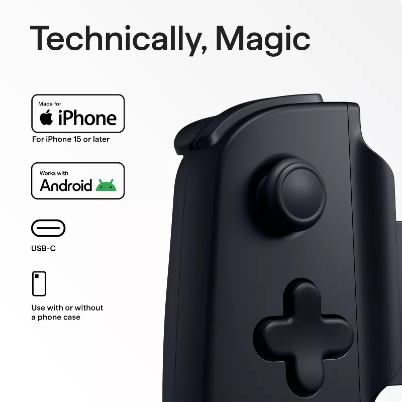 Backbone One Mobile Gaming Controller for Android and iPhone Series 15 - Gen 2 Black - Image 2