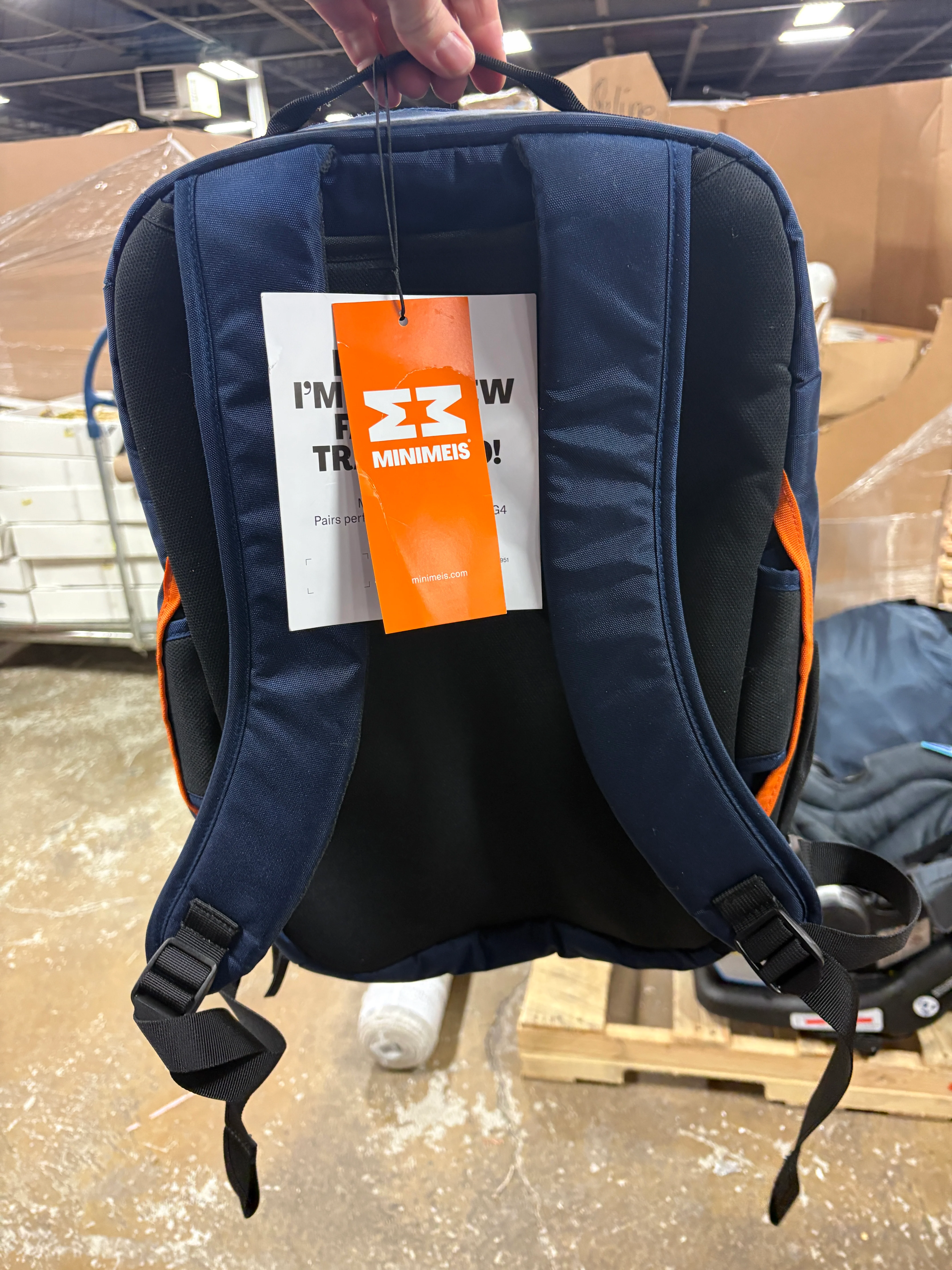 Backpack Baby Carrier - Navy - Image 6
